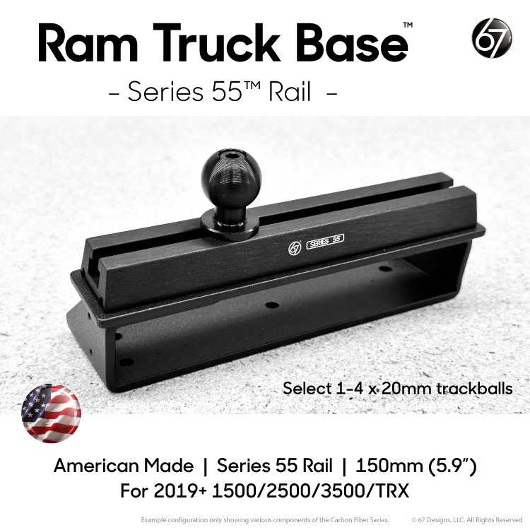 RamRail™ for Ram Truck Base (2019+) 67 Designs