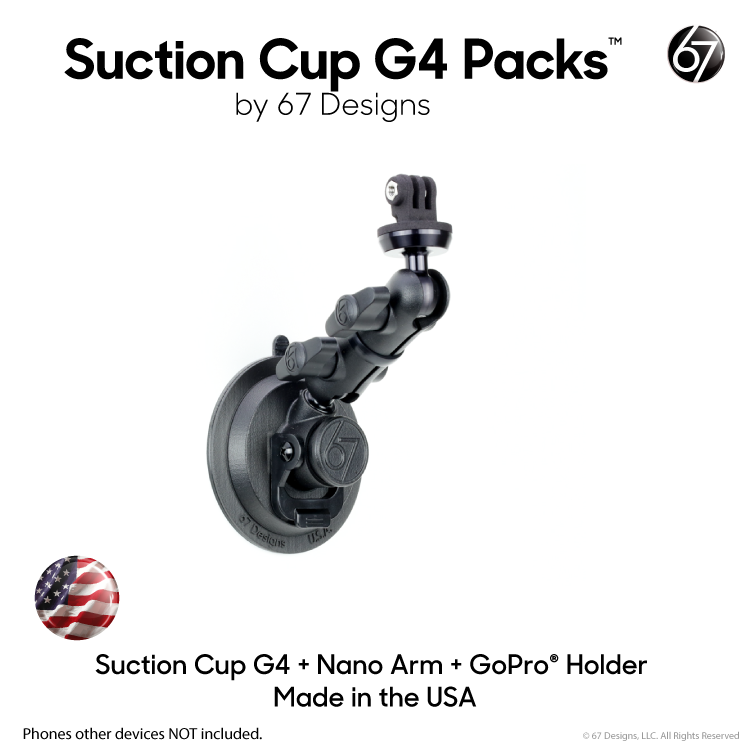 Suction Cup G4 Packs with Arms and Holders