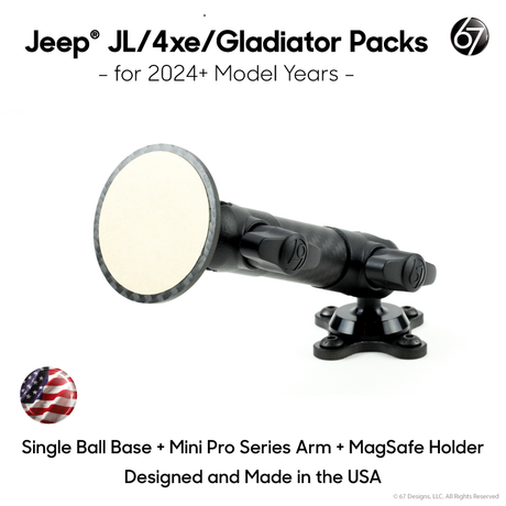 Jeep® JL (2024+) - Single/Dual Ball Packs