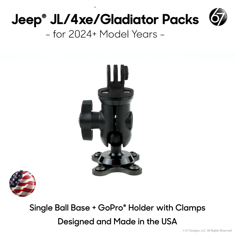 Jeep® JL (2024+) - Single/Dual Ball Packs
