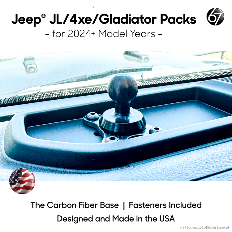 Jeep® JL (2024+) - Single/Dual Ball Packs