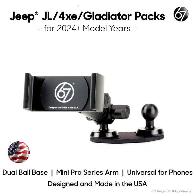 Jeep® JL (2024+) - Single/Dual Ball Packs
