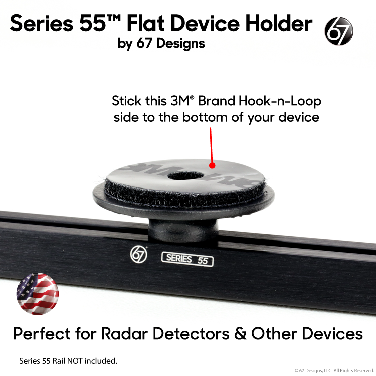Series 55 Flat Holder for Radar and other Flat Bottom Devices
