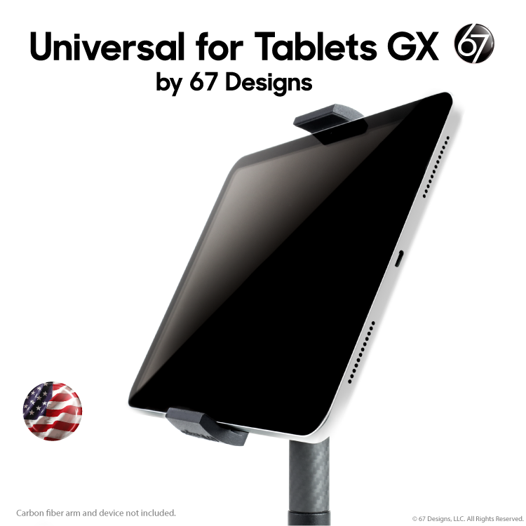 Universal for Tablets Holder GX - Black Nylon