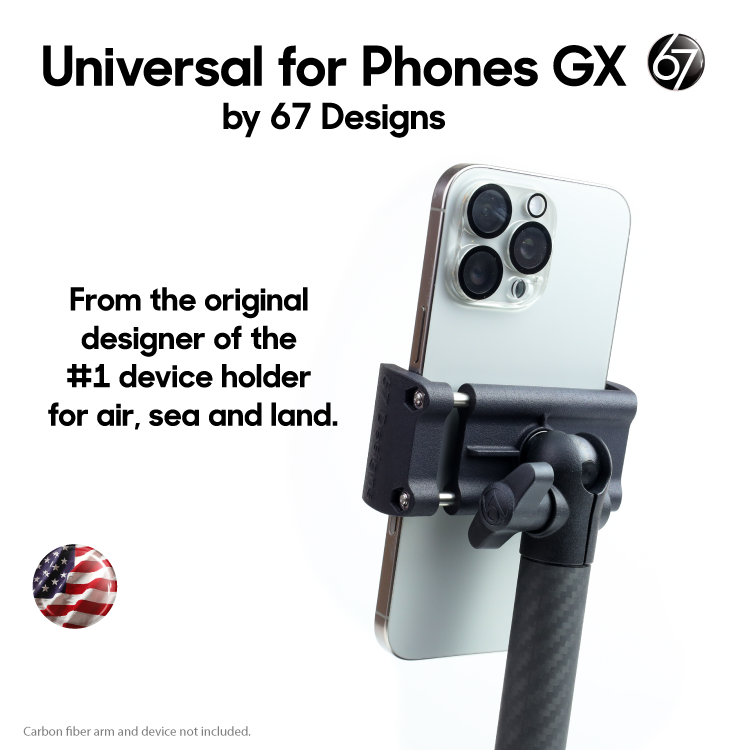 Universal for Phones Device Holder GX - Black Nylon