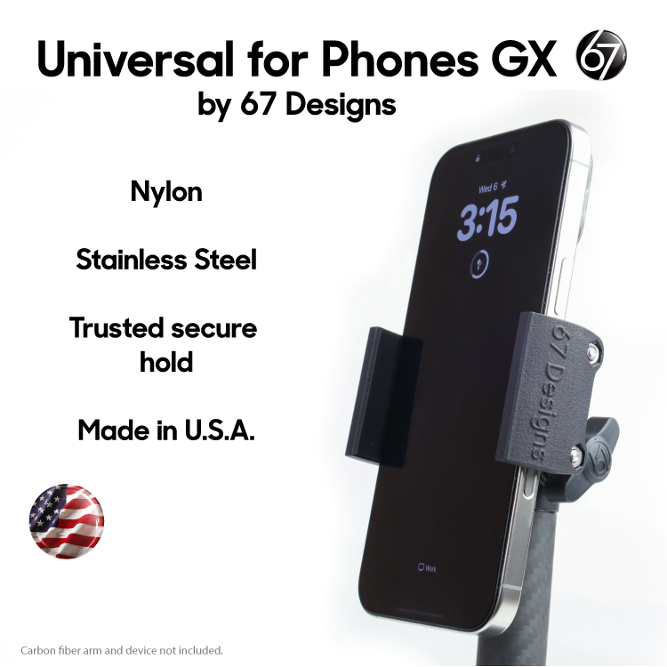 Universal for Phones Device Holder GX - Black Nylon