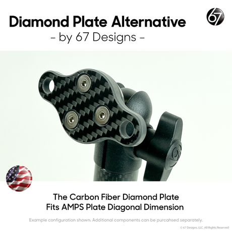 Diamond Plate Alternative - 2 Holes