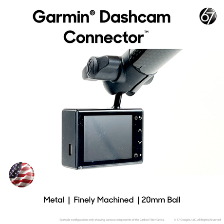 Garmin® Dashcam Connector by 67 Designs