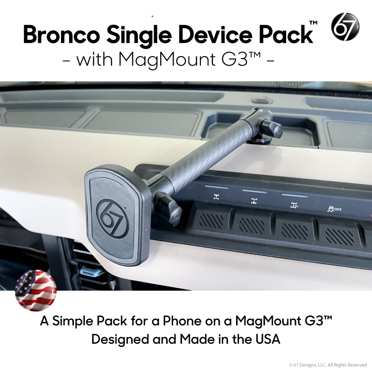 Ford® Bronco Single Device Packs (2021-Present)