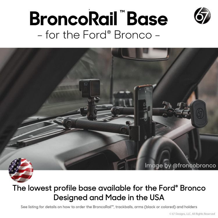 Ford® BroncoRail™ with Series 55 Rail (2021-Present)
