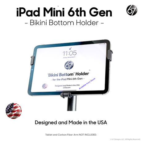 Holder for Apple iPad Mini 6th Gen (2021+) - Naked