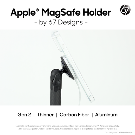 Carbon Fiber MagSafe Holder