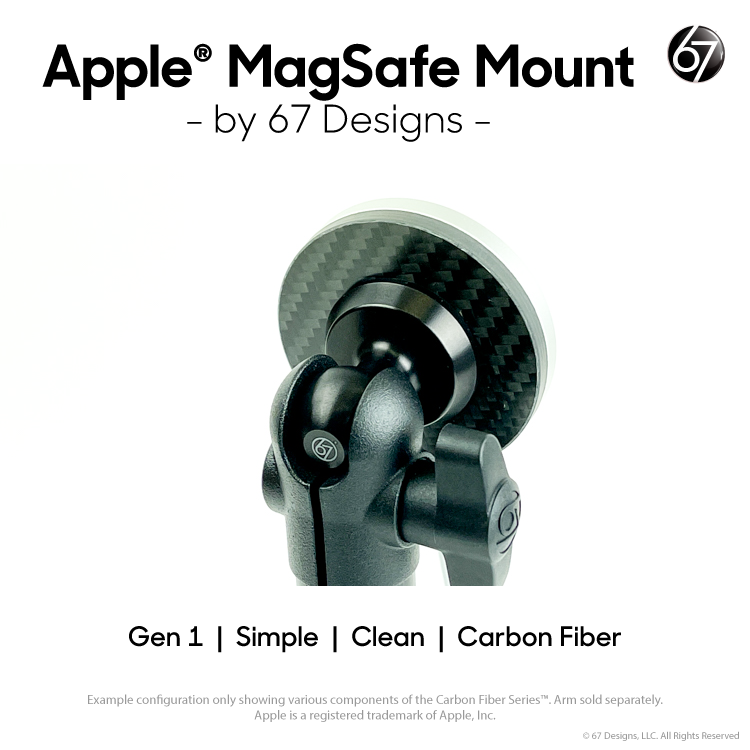 Carbon Fiber MagSafe Holder