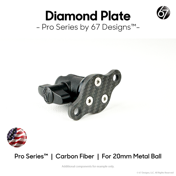 Pro Series Diamond Plate Alternative with Clamps