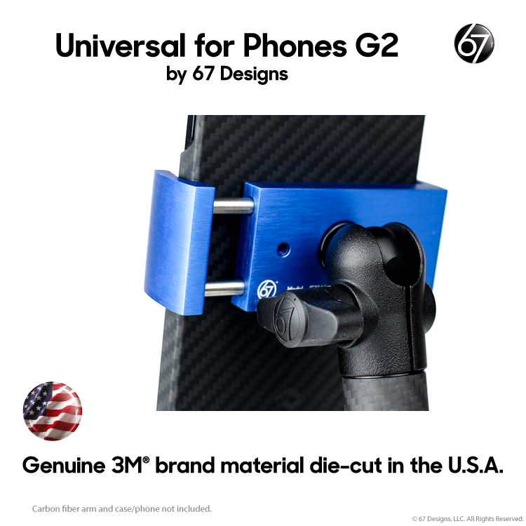 Universal for Phones Device Holder G2 - Electric Blue