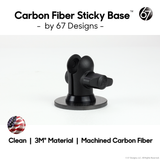 Pro Series Bases™ - Carbon Fiber Sticky Base