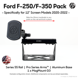 Ford F-250/F-350 (2020-2022) with 12" Screen Pack Options