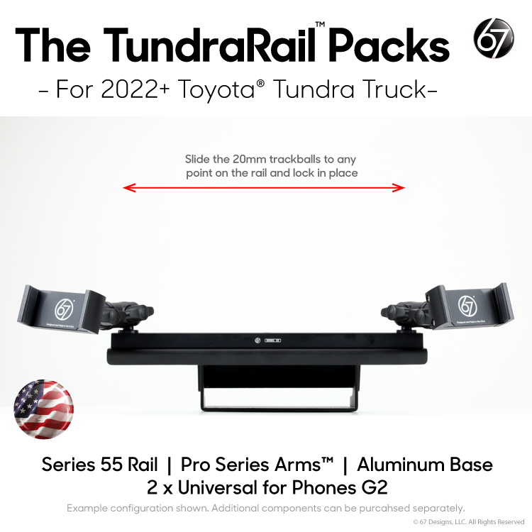 TundraRail™ Pack Options with Pro Series Arms™