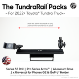 TundraRail™ Pack Options with Pro Series Arms™