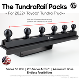 TundraRail™ Pack Options with Pro Series Arms™