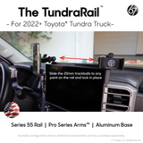 TundraRail™ Pack Options with Pro Series Arms™