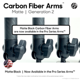 Matte Carbon Fiber Arm by 67 Designs