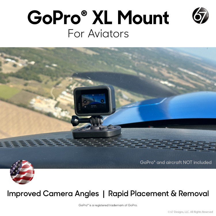 GoPro® XL Camera Mount – 67 Designs