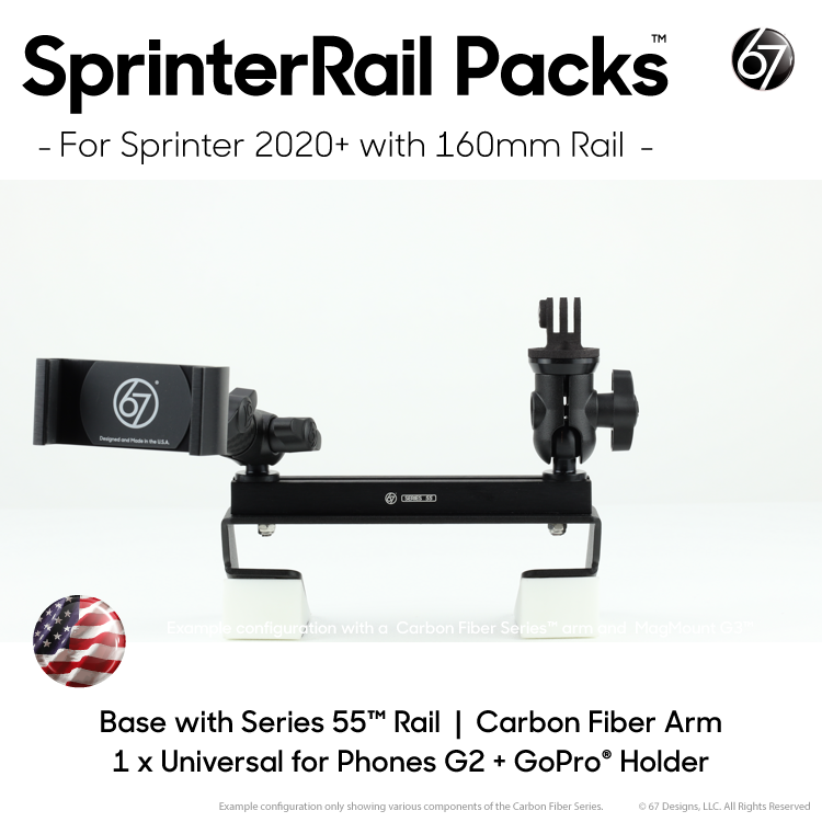 SprinterRail™ 160mm Pack