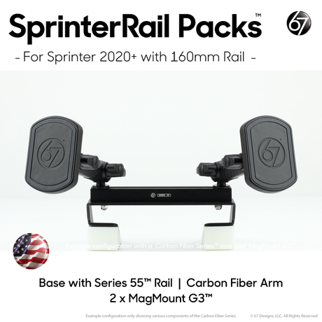 SprinterRail™ 160mm Pack