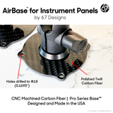 AirBase Instrument Panel Cut Out (IPCO) Base with Clamps