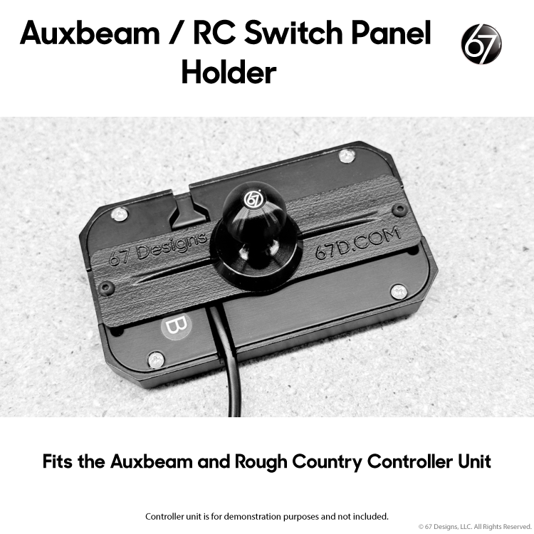 Auxbeam / Rough Country Switch Panel Holder