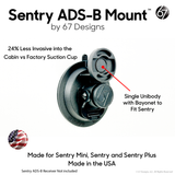 Suction Cup G4 - Sentry ADS-B Mount