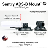 Suction Cup G4 - Sentry ADS-B Mount