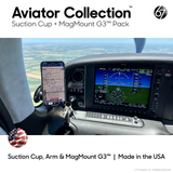 Aviator Pack - Suction Cup, Nano Carbon Fiber Arm & MagMount G3