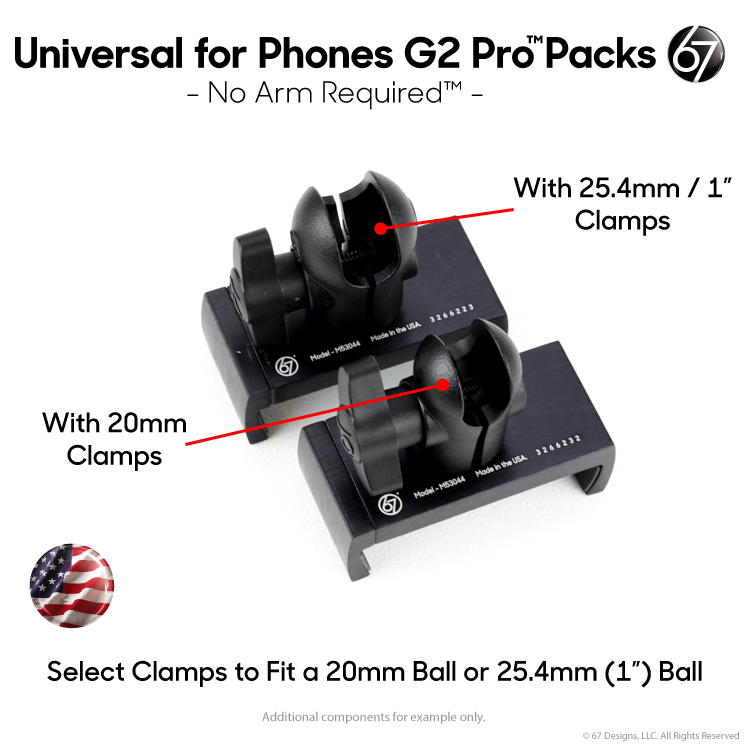 Pro Series Holders™ - Universal for Phones G2 Pro™