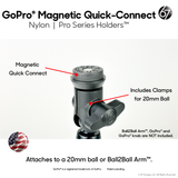 GoPro® Magnetic Quick-Connect Camera Mounts