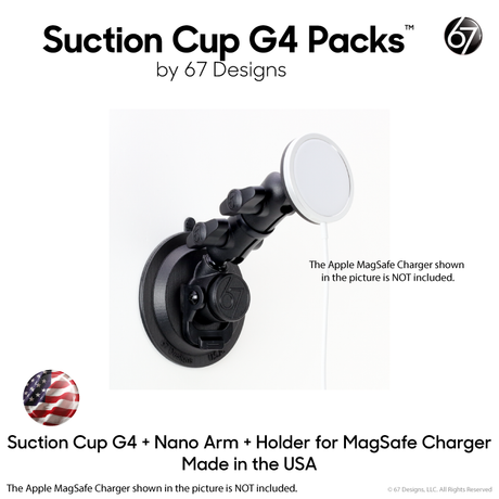 Suction Cup G4 Packs with Arms and Holders