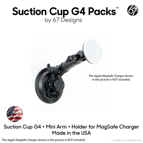 Suction Cup G4 Packs with Arms and Holders