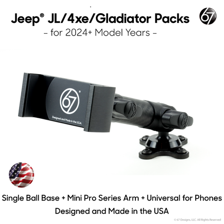Jeep® JL (2024+) - Single/Dual Ball Packs