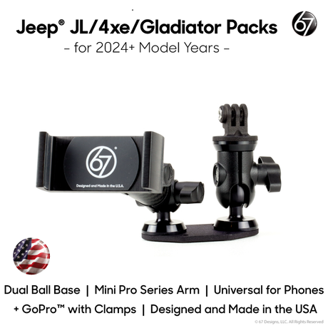 Jeep® Gladiator (2024+) - Single/Dual Ball Packs