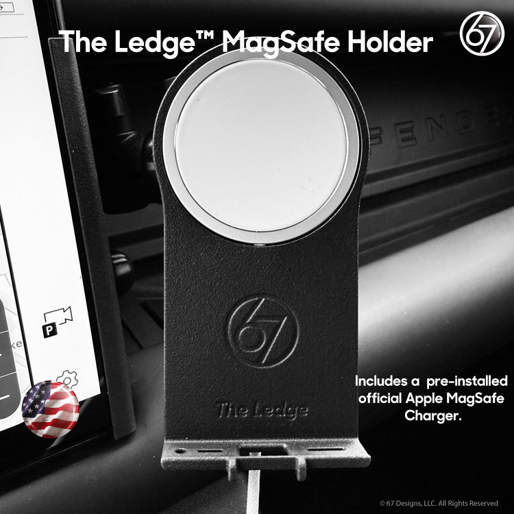 Ledge Phone Holder with Apple MagSafe Charger