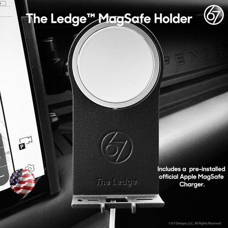 Ledge Phone Holder with Apple MagSafe Charger