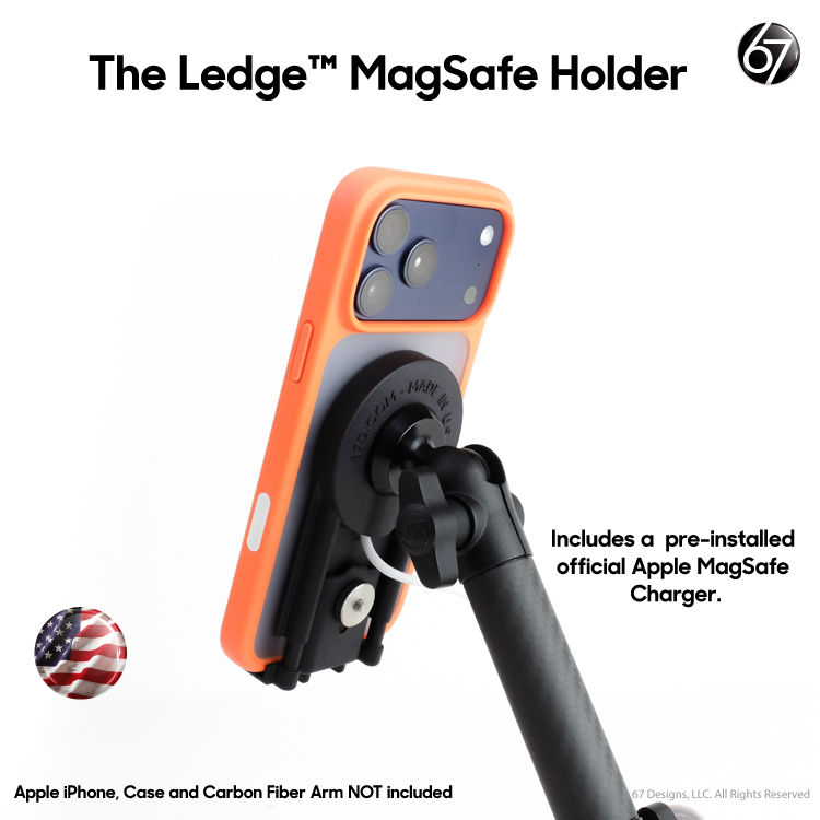 Ledge Phone Holder with Apple MagSafe Charger – 67 Designs