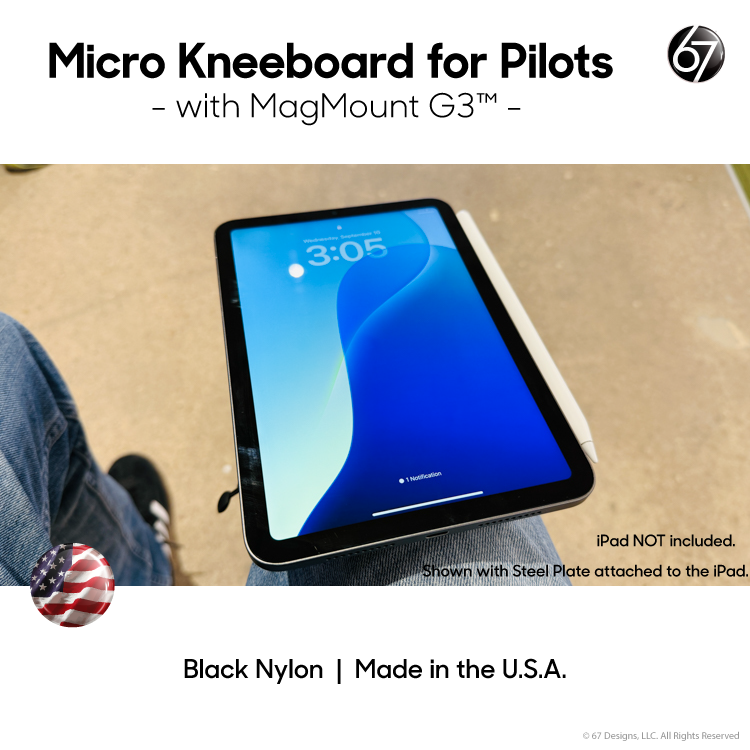 Micro EFB Kneeboard for Pilots