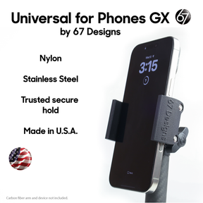 Universal for Phones Device Holder GX - Black Nylon