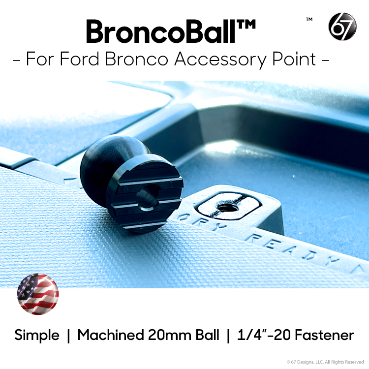 BroncoBall™ by 67 Designs