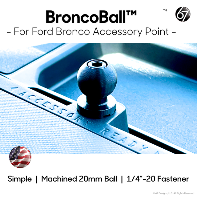 BroncoBall™ by 67 Designs