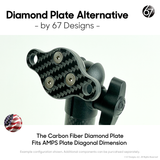 Diamond Plate Alternative - 2 Holes