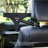 JK Rear Seat Mount - Do not forget to add a device holder to your order!