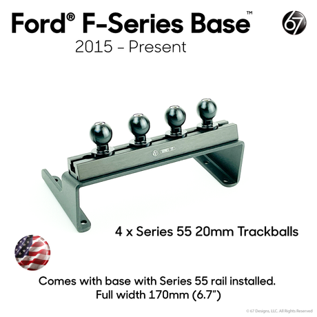 Ford® Base with Series 55 Rail Options